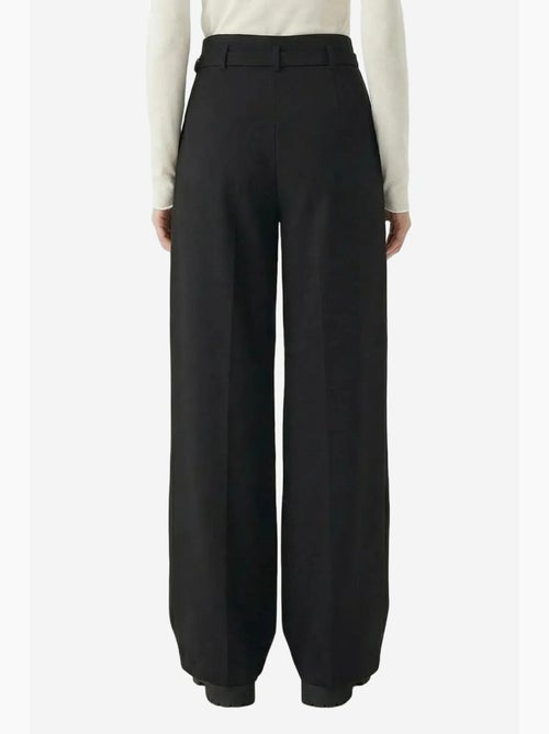 Pantaloni a gamba ampia con pieghe e cintura istanbul - Kiabi Pantaloni a gamba ampia con pieghe e cintura istanbul - Kiabi
