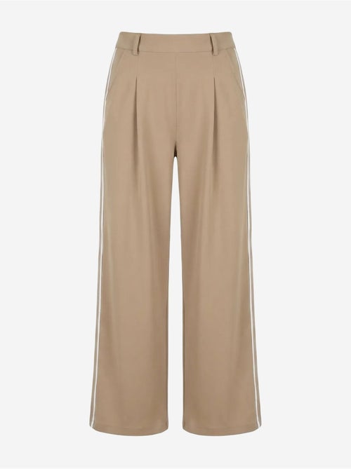 Pantaloni a gamba ampia con pince a vita alta my fashion - Kiabi Pantaloni a gamba ampia con pince a vita alta my fashion - Kiabi