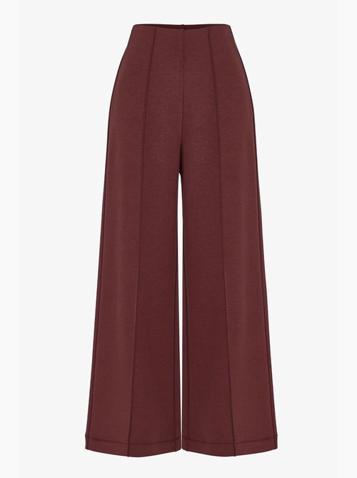 Pantaloni a gamba ampia con vita alta e coste penti - Kiabi Pantaloni a gamba ampia con vita alta e coste penti - Kiabi
