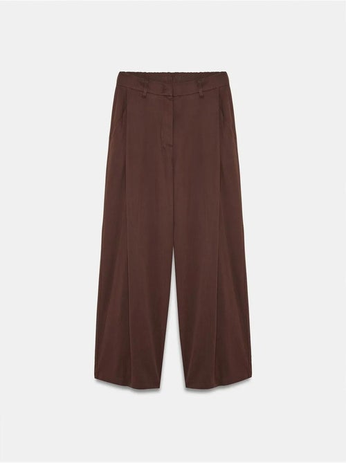 Pantaloni a gamba ampia plissettati - Kiabi Pantaloni a gamba ampia plissettati - Kiabi