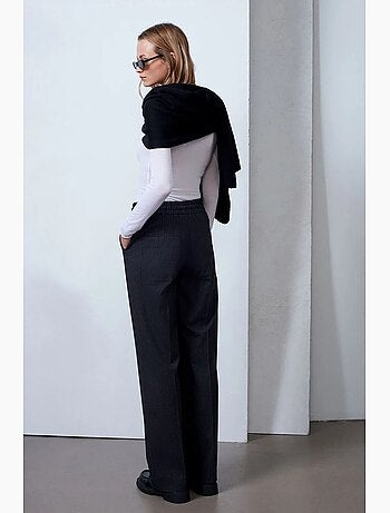 Pantaloni a gamba ampia pull-on dilvin