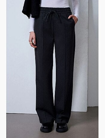 Pantaloni a gamba ampia pull-on dilvin