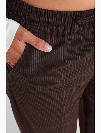 Pantaloni a gamba ampia pull-on dilvin