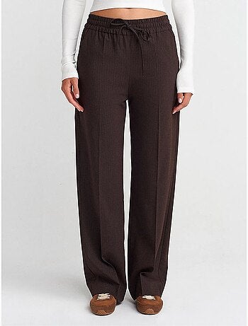 Pantaloni a gamba ampia pull-on dilvin