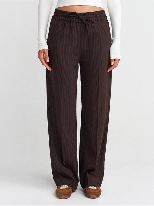 Pantaloni a gamba ampia pull-on dilvin - Kiabi Pantaloni a gamba ampia pull-on dilvin - Kiabi