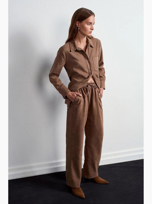 Pantaloni a gamba ampia pull-on dilvin - Kiabi Pantaloni a gamba ampia pull-on dilvin - Kiabi