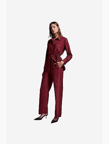 Pantaloni a gamba ampia pull-on dilvin