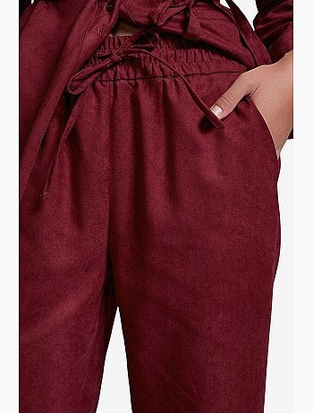 Pantaloni a gamba ampia pull-on dilvin