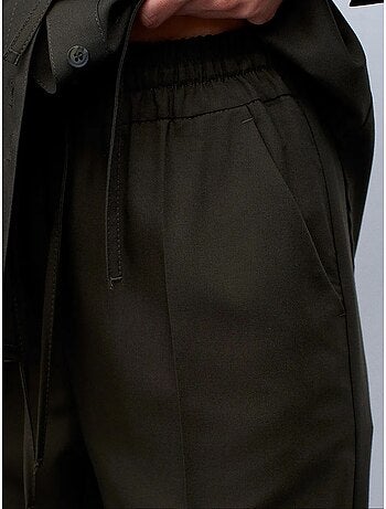 Pantaloni a gamba ampia pull-on dilvin