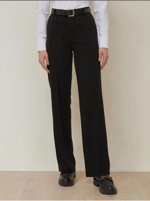 Pantaloni a gamba dritta con cuciture dettagliate - Kiabi Pantaloni a gamba dritta con cuciture dettagliate - Kiabi