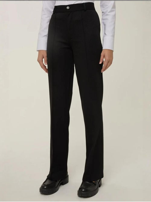 Pantaloni a gamba dritta con cuciture dettagliate - Kiabi Pantaloni a gamba dritta con cuciture dettagliate - Kiabi