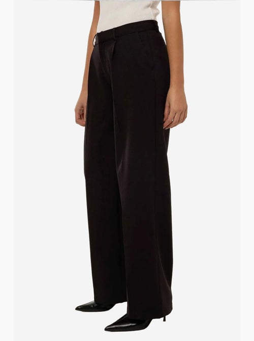 Pantaloni a gamba dritta con pieghe hiccup - Kiabi