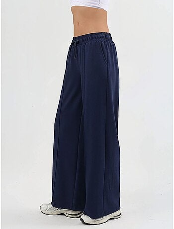 Pantaloni a gamba dritta con vita elasticizzata busem