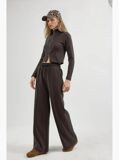 Pantaloni a gamba dritta con vita elasticizzata busem - Kiabi Pantaloni a gamba dritta con vita elasticizzata busem - Kiabi