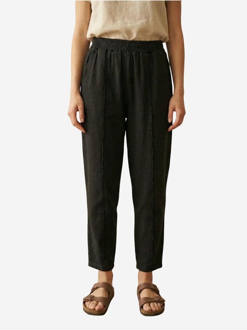 Pantaloni a gamba dritta con vita elasticizzata my fashion - Kiabi Pantaloni a gamba dritta con vita elasticizzata my fashion - Kiabi
