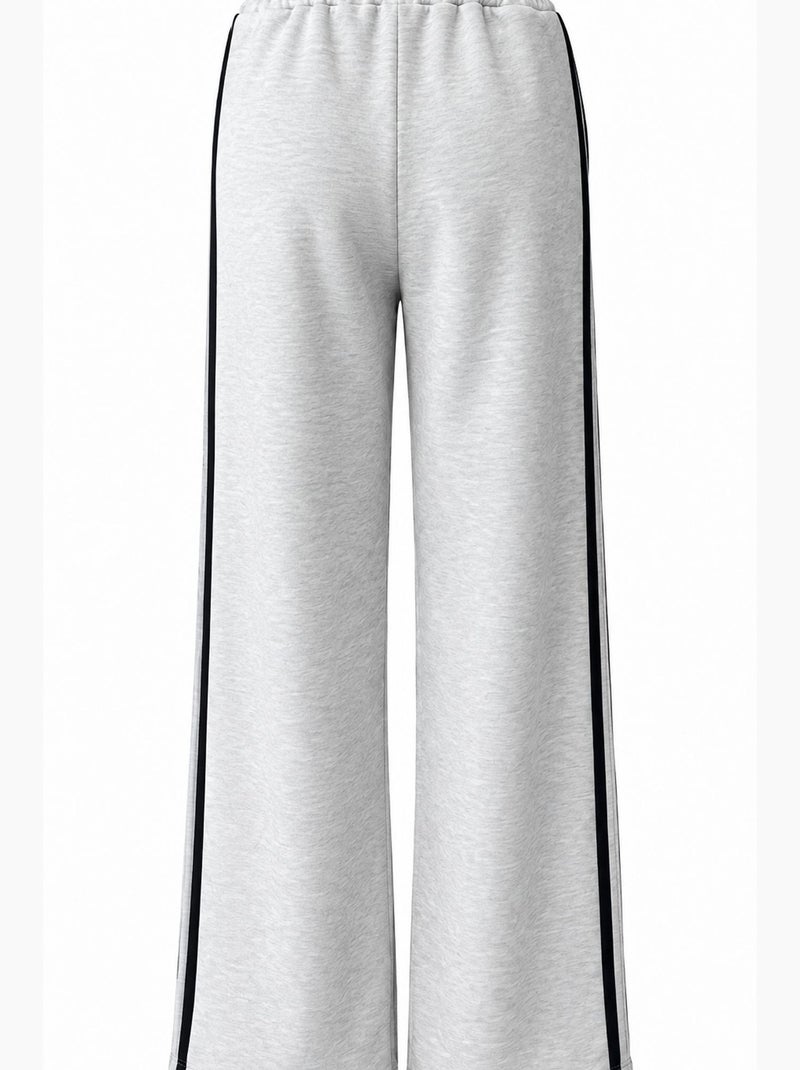 Pantaloni a gamba dritta mixray Grigio chiaro - Kiabi