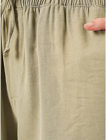 Pantaloni a gamba larga a vita alta con tasca bdart