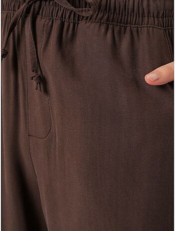 Pantaloni a gamba larga a vita alta con tasca bdart