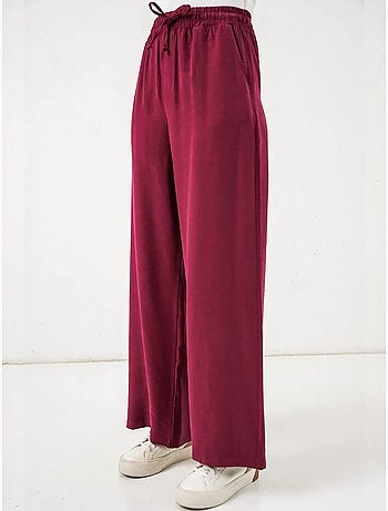 Pantaloni a gamba larga a vita alta con tasca bdart