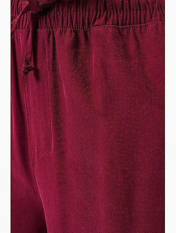Pantaloni a gamba larga a vita alta con tasca bdart