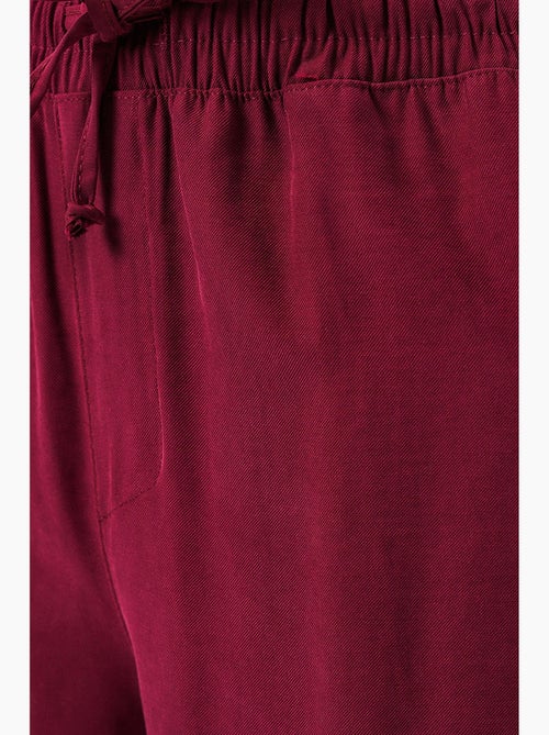 Pantaloni a gamba larga a vita alta con tasca bdart - Kiabi Pantaloni a gamba larga a vita alta con tasca bdart - Kiabi