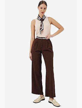 Pantaloni a gamba larga a vita alta con tasche bdart