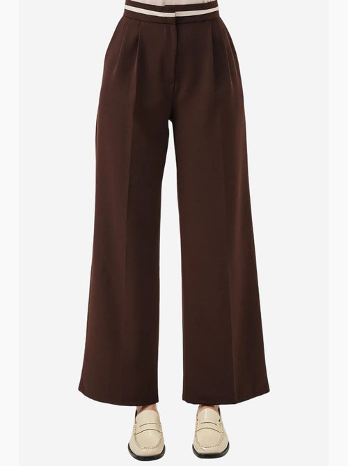 Pantaloni a gamba larga a vita alta con tasche bdart - Kiabi Pantaloni a gamba larga a vita alta con tasche bdart - Kiabi