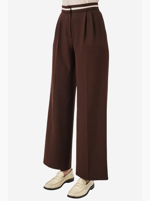 Pantaloni a gamba larga a vita alta con tasche bdart - Kiabi Pantaloni a gamba larga a vita alta con tasche bdart - Kiabi