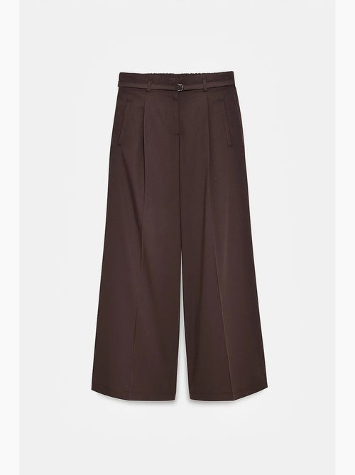 Pantaloni a gamba larga con cintura dilvin - Kiabi Pantaloni a gamba larga con cintura dilvin - Kiabi