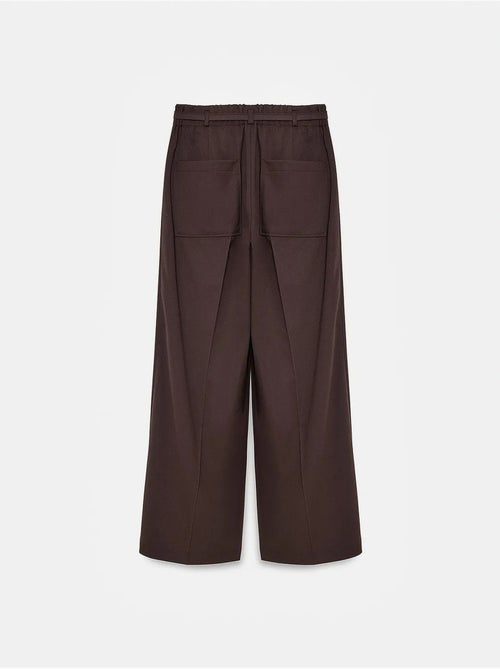 Pantaloni a gamba larga con cintura dilvin - Kiabi Pantaloni a gamba larga con cintura dilvin - Kiabi