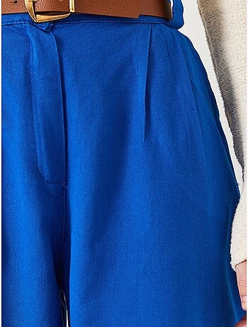 Pantaloni a gamba larga con cintura lucci