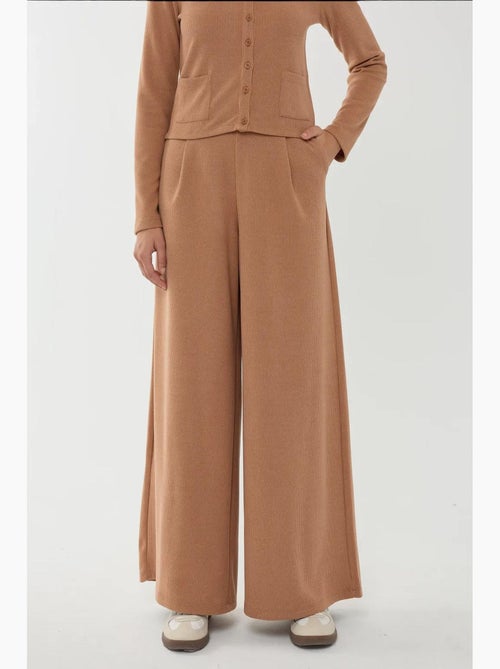 Pantaloni a gamba larga con elastico in vita hiccup - Kiabi
