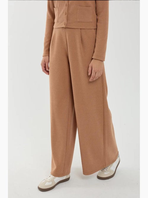 Pantaloni a gamba larga con elastico in vita hiccup - Kiabi