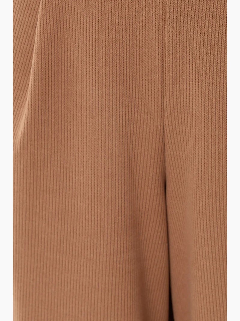 Pantaloni a gamba larga con elastico in vita hiccup Marrone - Kiabi
