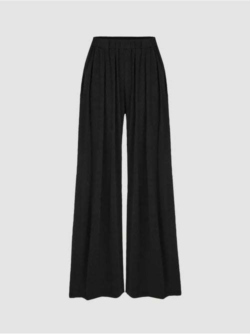 Pantaloni a gamba larga con elastico in vita - Kiabi Pantaloni a gamba larga con elastico in vita - Kiabi