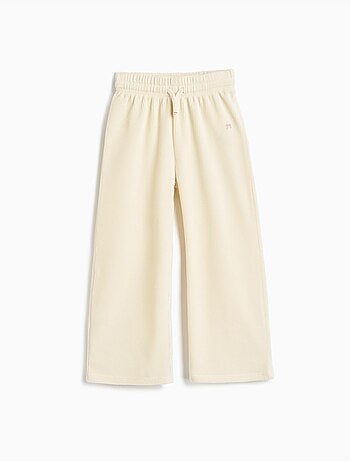Pantaloni a gamba larga con rete, mo fashion