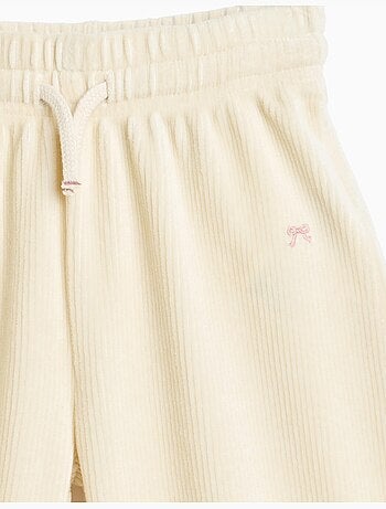 Pantaloni a gamba larga con rete, mo fashion