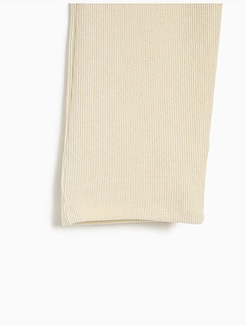 Pantaloni a gamba larga con rete, mo fashion
