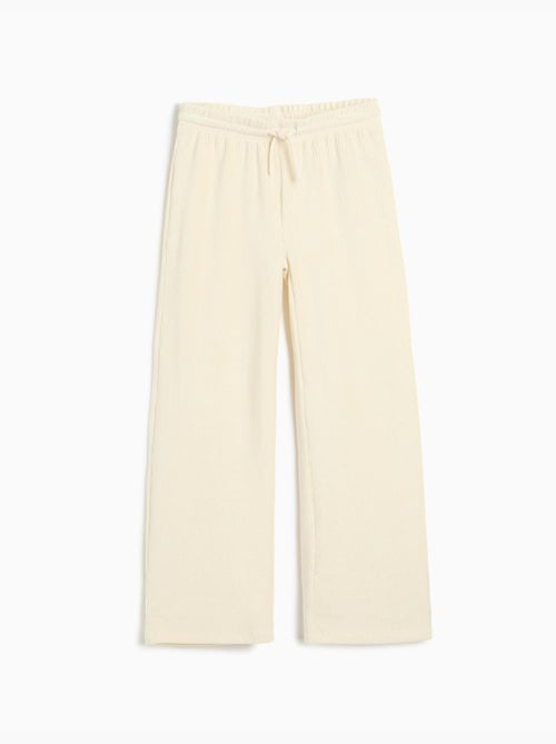 Pantaloni a gamba larga con rete, mo fashion - Kiabi Pantaloni a gamba larga con rete, mo fashion - Kiabi
