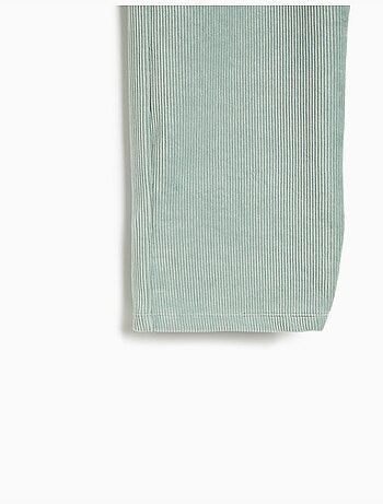 Pantaloni a gamba larga con rete, mo fashion