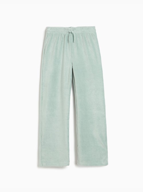 Pantaloni a gamba larga con rete, mo fashion - Kiabi Pantaloni a gamba larga con rete, mo fashion - Kiabi