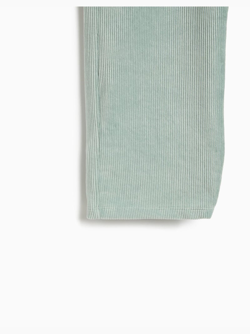 Pantaloni a gamba larga con rete, mo fashion Grigio - Kiabi