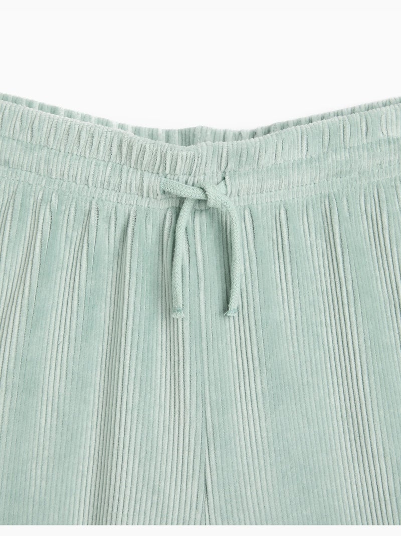Pantaloni a gamba larga con rete, mo fashion Grigio - Kiabi
