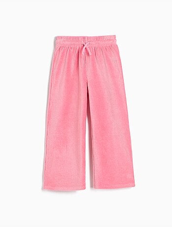 Pantaloni a gamba larga con rete, mo fashion