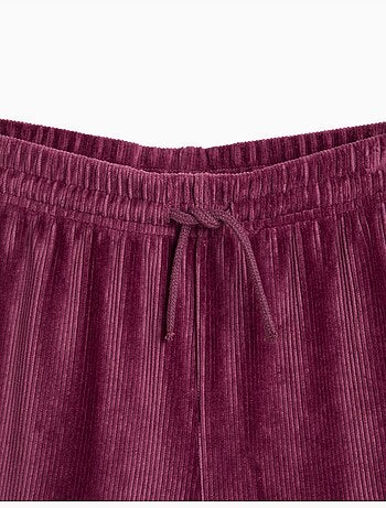 Pantaloni a gamba larga con rete, mo fashion