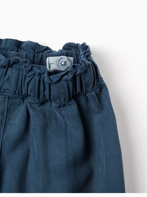 Pantaloni a gamba larga in lyocell con Cintura elastica - Kiabi