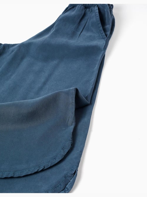 Pantaloni a gamba larga in lyocell con Cintura elastica - Kiabi