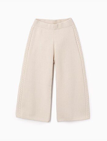 Pantaloni a gamba larga in maglia b&s