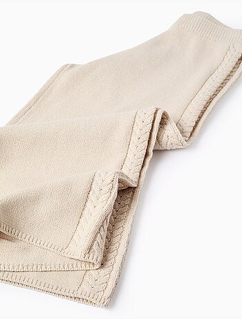 Pantaloni a gamba larga in maglia b&s