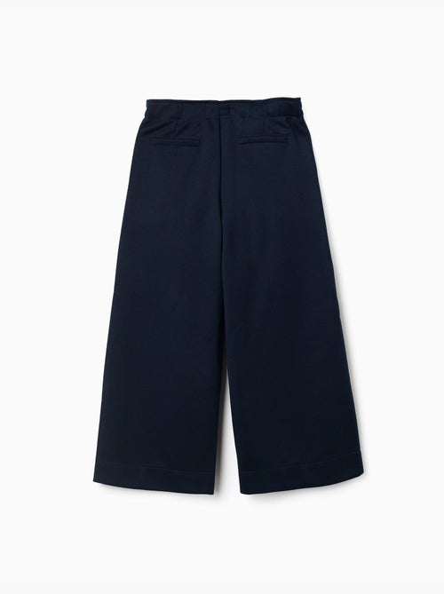 Pantaloni a gamba larga in maglia interlock - Kiabi Pantaloni a gamba larga in maglia interlock - Kiabi